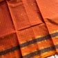 Kattam Edit – Orange Checked Chettinadu Cotton