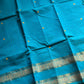 Kattam Edit – Sky Blue Checked Chettinadu Cotton