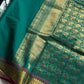Throne Edit | Green 120 Count Mercerised Kanchi Cotton Saree