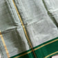Devendra Saree – Pastel Green | Vegan Handloom Art silk