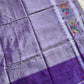 Chedibutta Saree - Handloom Vegan Art Silk - Lavender