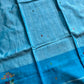 Chedibutta Saree - Handloom Vegan Art Silk - Blue