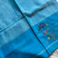 Chedibutta Saree - Handloom Vegan Art Silk - Blue
