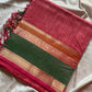 Pattu Nool Edit | Kanchi Silkcotton saree - Pink