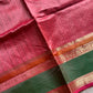 Pattu Nool Edit | Kanchi Silkcotton saree - Pink