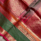 Pattu Nool Edit | Kanchi Silkcotton saree - Pink