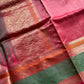 Pattu Nool Edit | Kanchi Silkcotton saree - Pink
