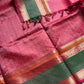 Pattu Nool Edit | Kanchi Silkcotton saree - Pink