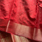 Semi Tussar - Red