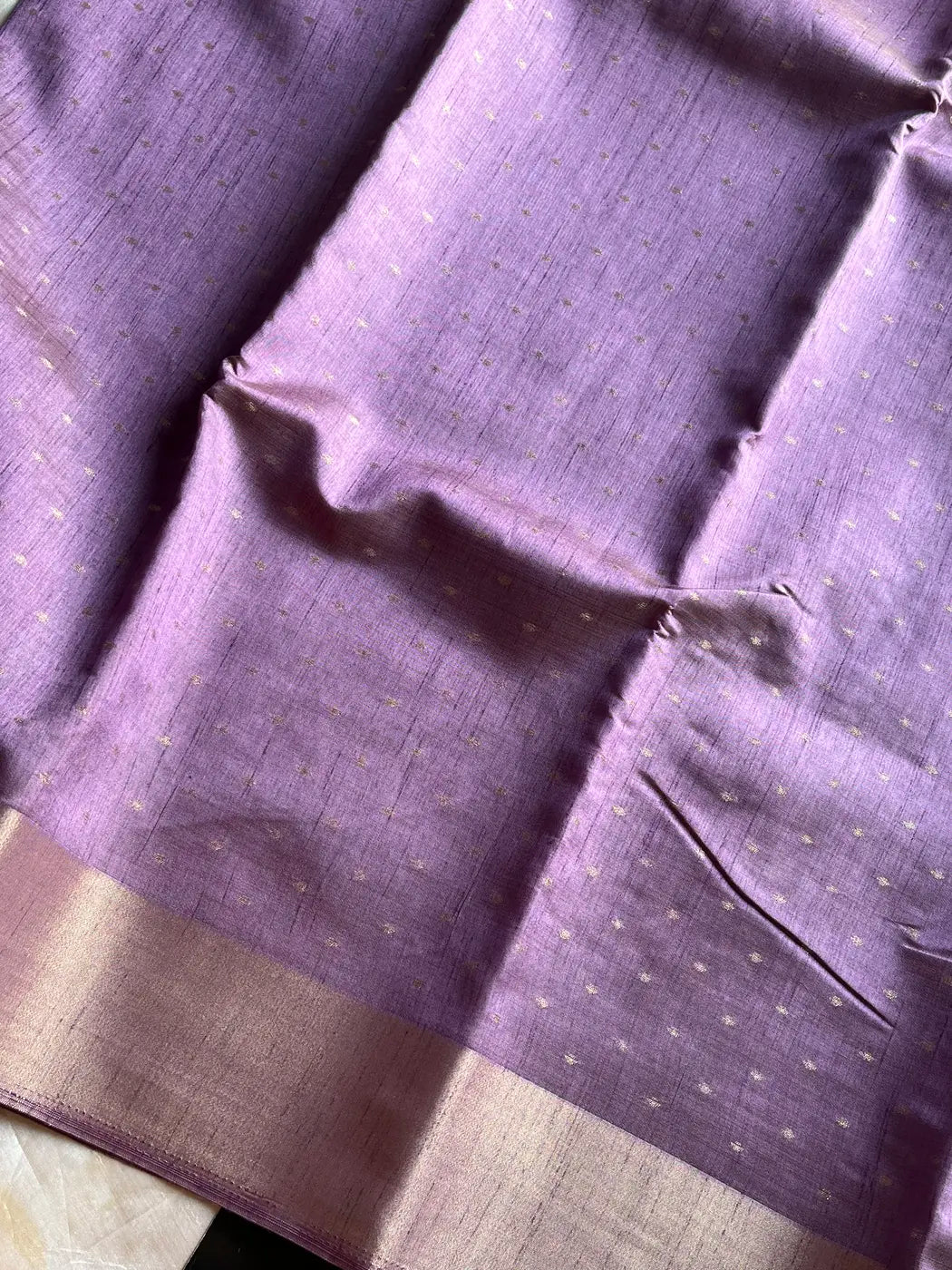 Semi Tussar - Lavender