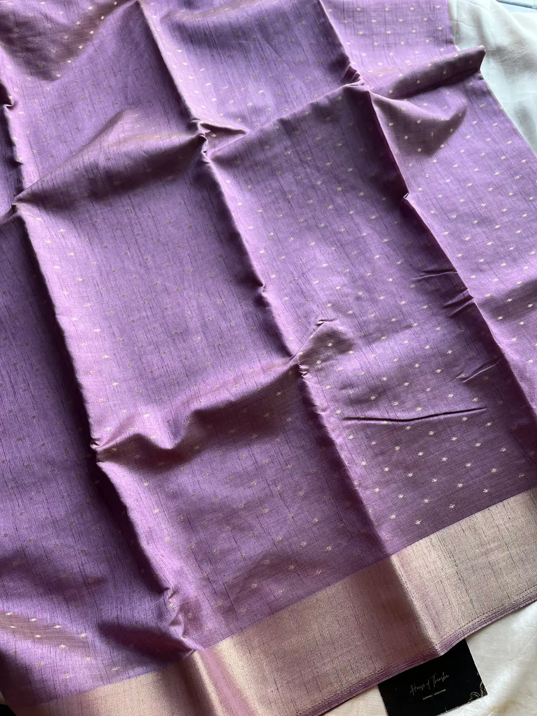 Semi Tussar - Lavender
