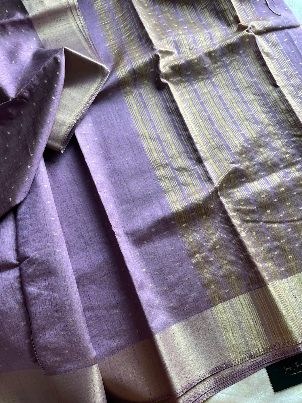 Semi Tussar - Lavender