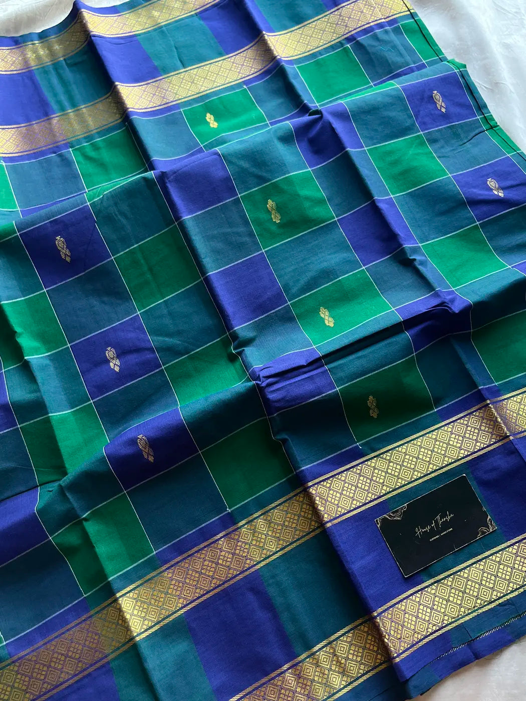 Kandaangi Chettinadu Cotton Saree – Kattam