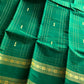Kandaangi Chettinadu Cotton Saree – Green