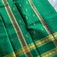 Kandaangi Chettinadu Cotton Saree – Green