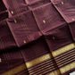 Kandaangi Chettinadu Cotton Saree – Brown