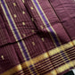 Kandaangi Chettinadu Cotton Saree – Brown