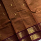 Vintage Loom Edit | Filter Coffee Brown Kanchi Cotton Saree
