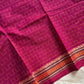 Threaded Tales – Pink Chettinadu Cotton Saree with Thread-Woven Body