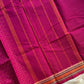 Threaded Tales – Pink Chettinadu Cotton Saree with Thread-Woven Body
