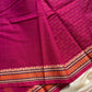 Threaded Tales – Pink Chettinadu Cotton Saree with Thread-Woven Body