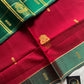 Vegan Weaves – Crimson 10 Yards Handloom Art Silk Saree