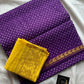 Madurai Sungudi Cotton - Purple