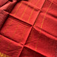 Madurai Sungudi Cotton - Rust Red