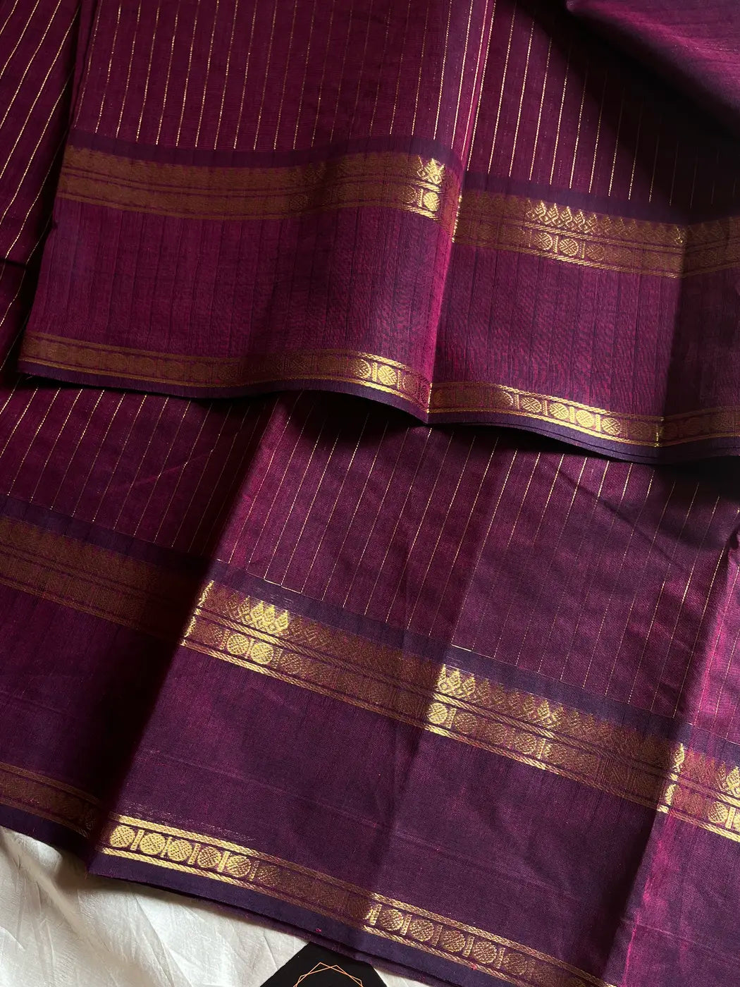 Zari Edition | Magenta Kanchi Cotton Saree