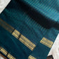 Zari Edition | Peacock Green Kanchi Cotton Saree