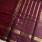 Zari Edition | Wine Maroon Kanchi Cotton Saree