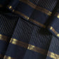 Zari Edition | Dark Blue Kanchi Cotton Saree