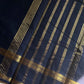 Zari Edition | Dark Blue Kanchi Cotton Saree