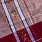 Chedibutta Saree - Handloom Vegan Art Silk - Maroon