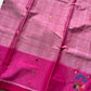 Chedibutta Saree - Handloom Vegan Art Silk - Pink