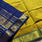 Pattu Nool Edit | Kanchi Silkcotton saree - Green