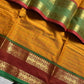 Kattam Series - Yellow Checked Kanchi Cotton Saree