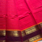 Kattam Series - Pink Checked Kanchi Cotton Saree