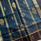 Vegan Silk Saree – Sky Blue Handloom Art Silk