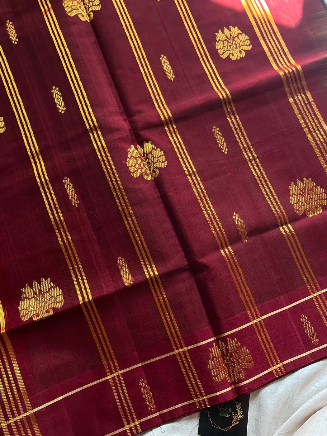 Vegan Silk Saree – Mehandi Green Handloom Art Silk