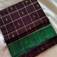 Vegan Silk saree – Plum Brown Checked Handloom Art Silk Saree