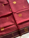 Vegan Silk Saree – Muted pink Handloom Art Silk