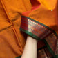Throne Edit | Orange 120 Count Mercerised Kanchi Cotton Saree