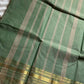 Subtle Weaves | Pastel Green Kanchi Cotton Saree