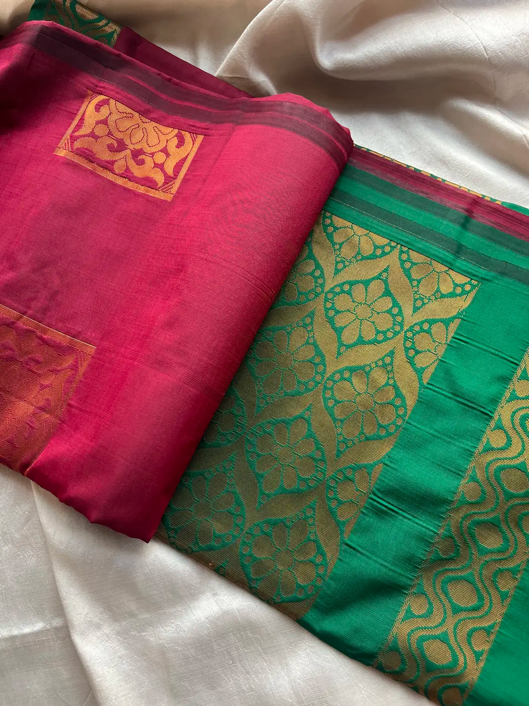 Semi Soft Silk Saree - Maroon