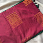 Semi Soft Silk Saree - Maroon