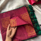 Semi Soft Silk Saree - Maroon