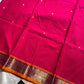 Throne Edit | Rani Pink 120 Count Mercerised Kanchi Cotton Saree