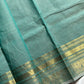 Subtle Weaves | Pastel Teal Kanchi Cotton Saree