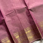 Preorder - Subtle Weaves | Muted Lilac Kanchi Cotton Saree